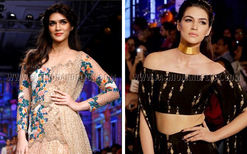 Heres A Walk Down Kriti Sanons Modelling Memory Lane Indias Number One Fashion And